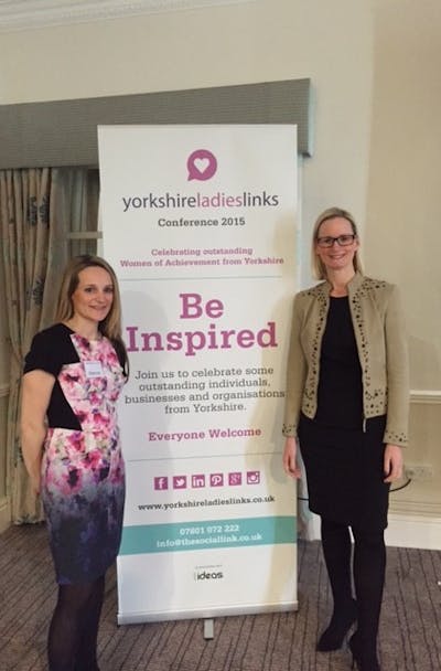 Speaking at Yorkshire Ladies Links Conference, Harrogate