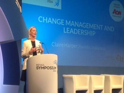 Keynote Speaker - Change Management and Leadership for BRC, London - Retail Symposium 2016
