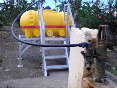 LIFESAVER drinking water system, Philippines