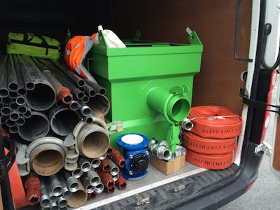 Wellpoint dewatering equipment