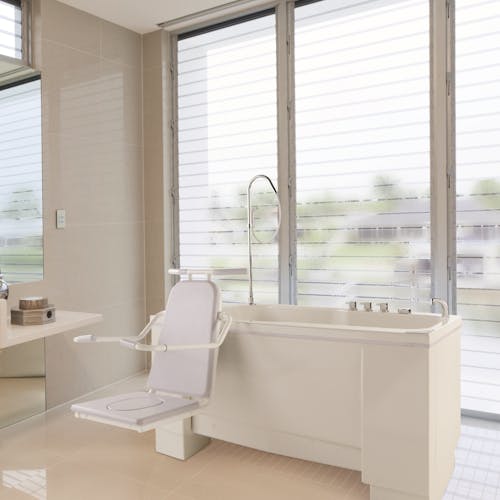 The right bathroom lighting can set the tone & mood in your adaptation. To showcase your suite in the finest light visit More Ability in Leeds & Harrogate.