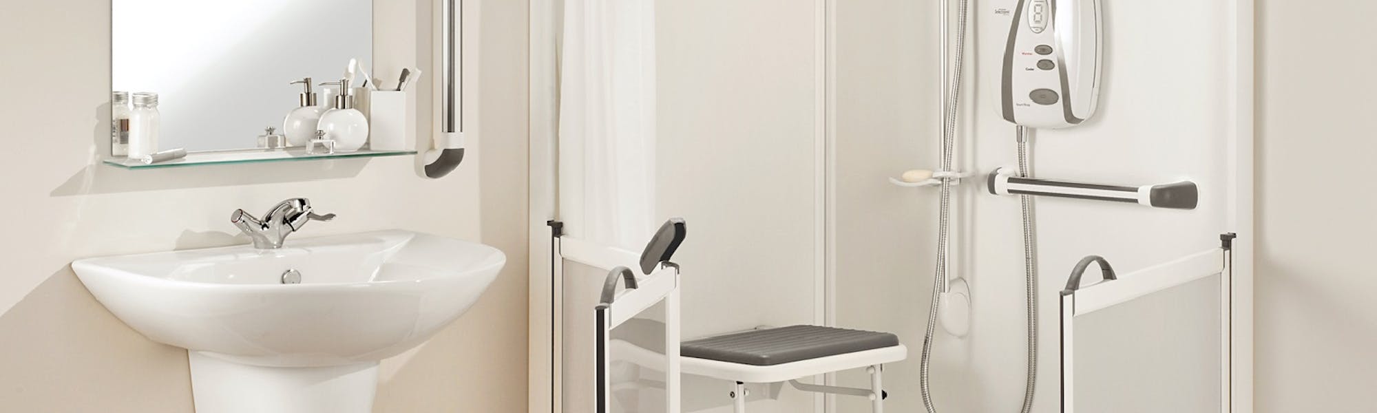 At More Ability we've been specialising in the design & installation of disabled bathrooms for over 50 years. With us, you'll discover a comprehensive range of carer assisted disabled showers showers. 