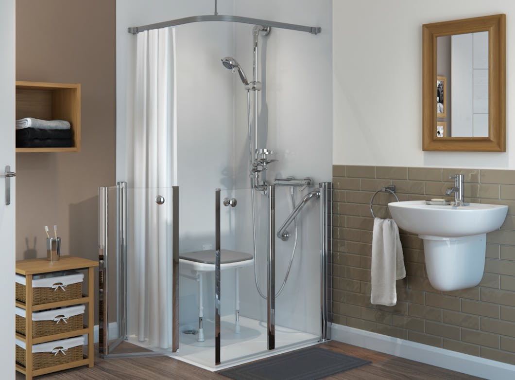 Accessible Bathroom Wall Boards And Coverings | More Ability