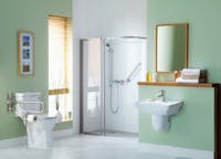 Stylish Wet Floor Shower Solution