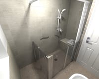 Accessible Wet Floor Shower Room  