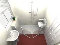Bespoke & Assisted Shower Solution - designed, supplied & installed