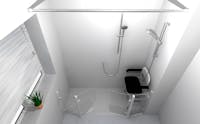 Bespoke & Assisted Shower Solution - designed, supplied & installed