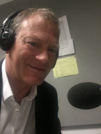 Tony Passmore, Live on Radio 5’s ‘Wake Up to Money’ broadcast.