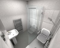 Walk-In Accessible Shower 