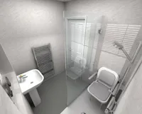 Walk-In Accessible Shower