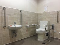 Public disabled toilet 