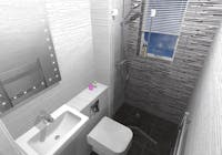Downstairs WC / Cloakroom - designed, supplied & installed