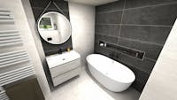 Modern Bathroom & Easy Access Shower Renovation | South Milford | More Bathrooms