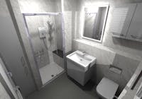 Fully Fitted Easy Access Shower Room | Designed And Fit | More Bathrooms Leeds And Harrogate