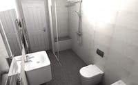 Modern Bathroom - designed, supplied & installed