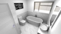Modern bathroom and en-suite renovation | more bathrooms