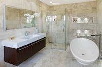 talking tiles - a big design decisions you will have to make when it comes to renovating your bathroom.