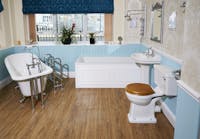 New Traditional Bathroom display in our showroom.