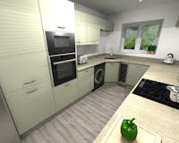 Timeless Open Plan Kitchen CAD Design 