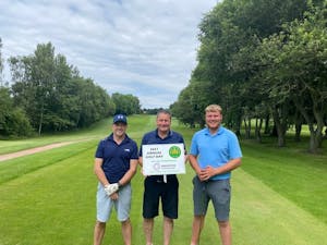 Golf Day Charity Donation 