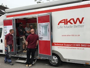 AKW manufactuer & supplier of easy access bathroom solutions