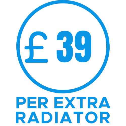 £29 Per Extra Radiator
