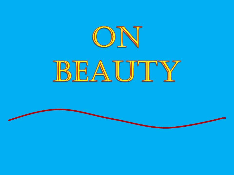 On Beauty