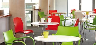 Bistro chairs from the Yorkshire Office Group can transform any canteen